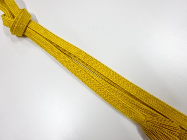 JAPANESE KIMONO / TWISTED TASSEL HAND-TIED OBIJIME